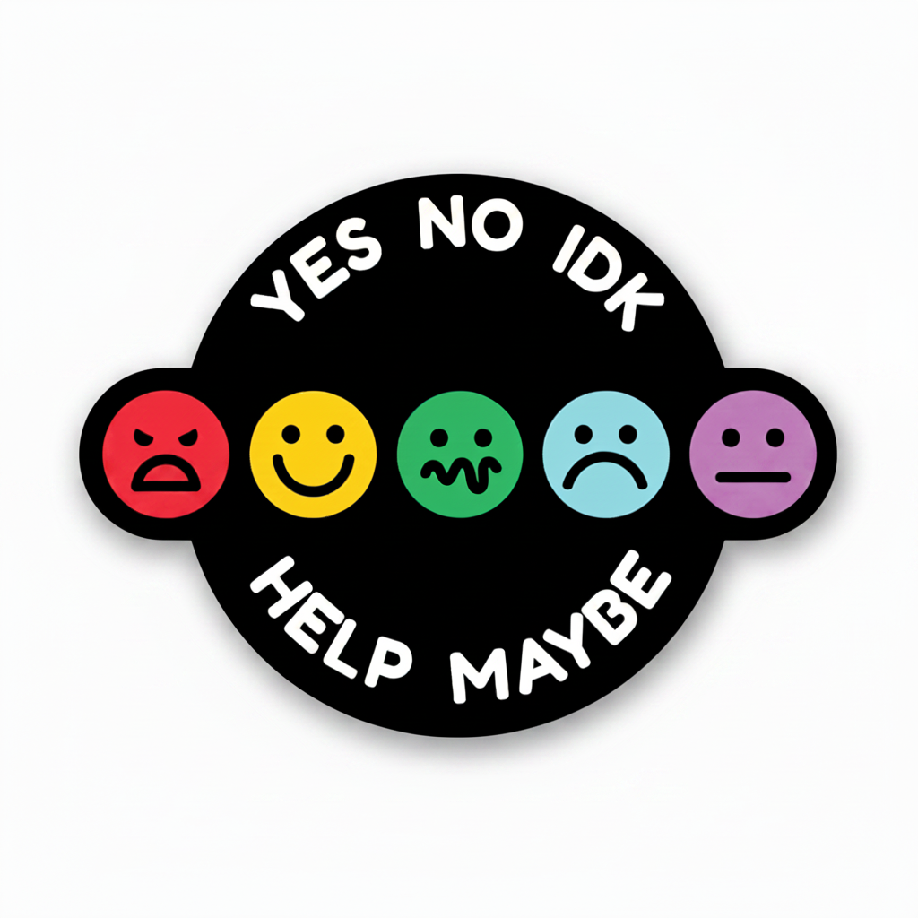 Communication Sticker