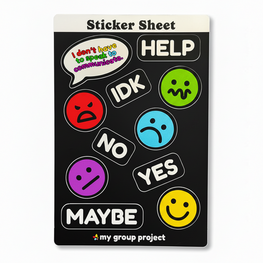 Communication Sticker Sheets
