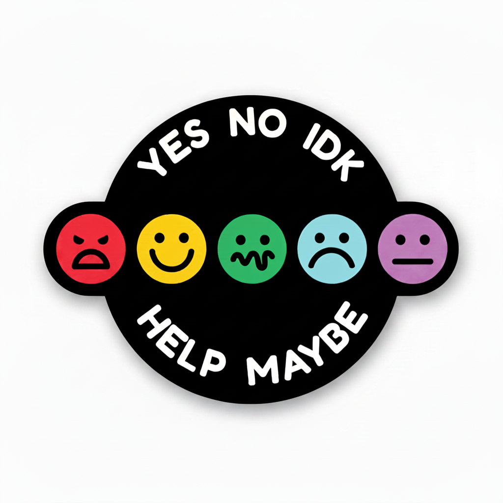 Communication Sticker