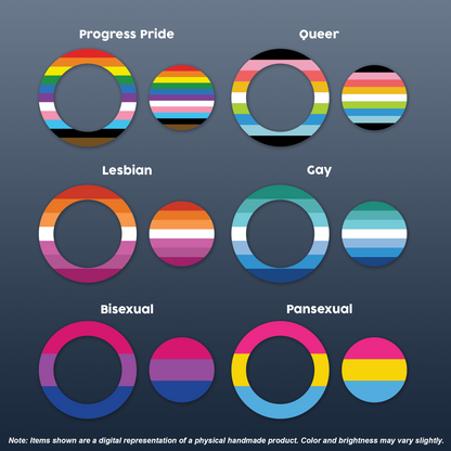 Customizable Pride Flag Stickers