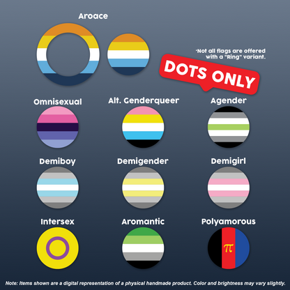 Customizable Pride Flag Stickers