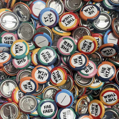 Pronoun Pins