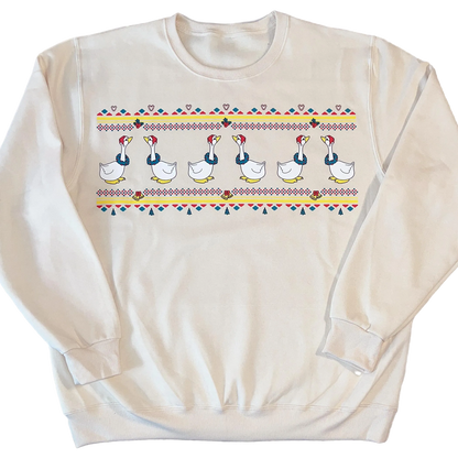 Christmas Goose Sweater