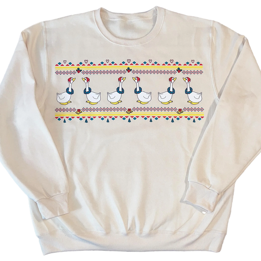 Christmas Goose Sweater