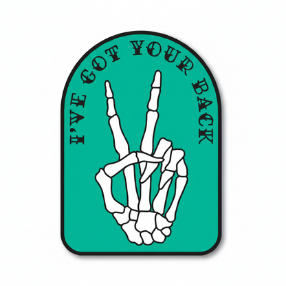 I've Got Your Back Sticker