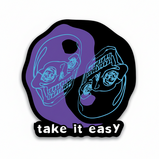 Take It Easy Sticker