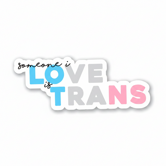 Someone I Love Is Trans Sticker