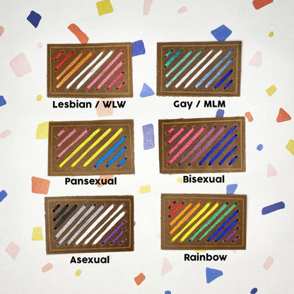 Pride Flag Hat | Subtle LGBTQ | Lesbian, Gay, Bi, Pan, Ace, Trans, Non-binary, Queer, Rainbow, Genderfliud