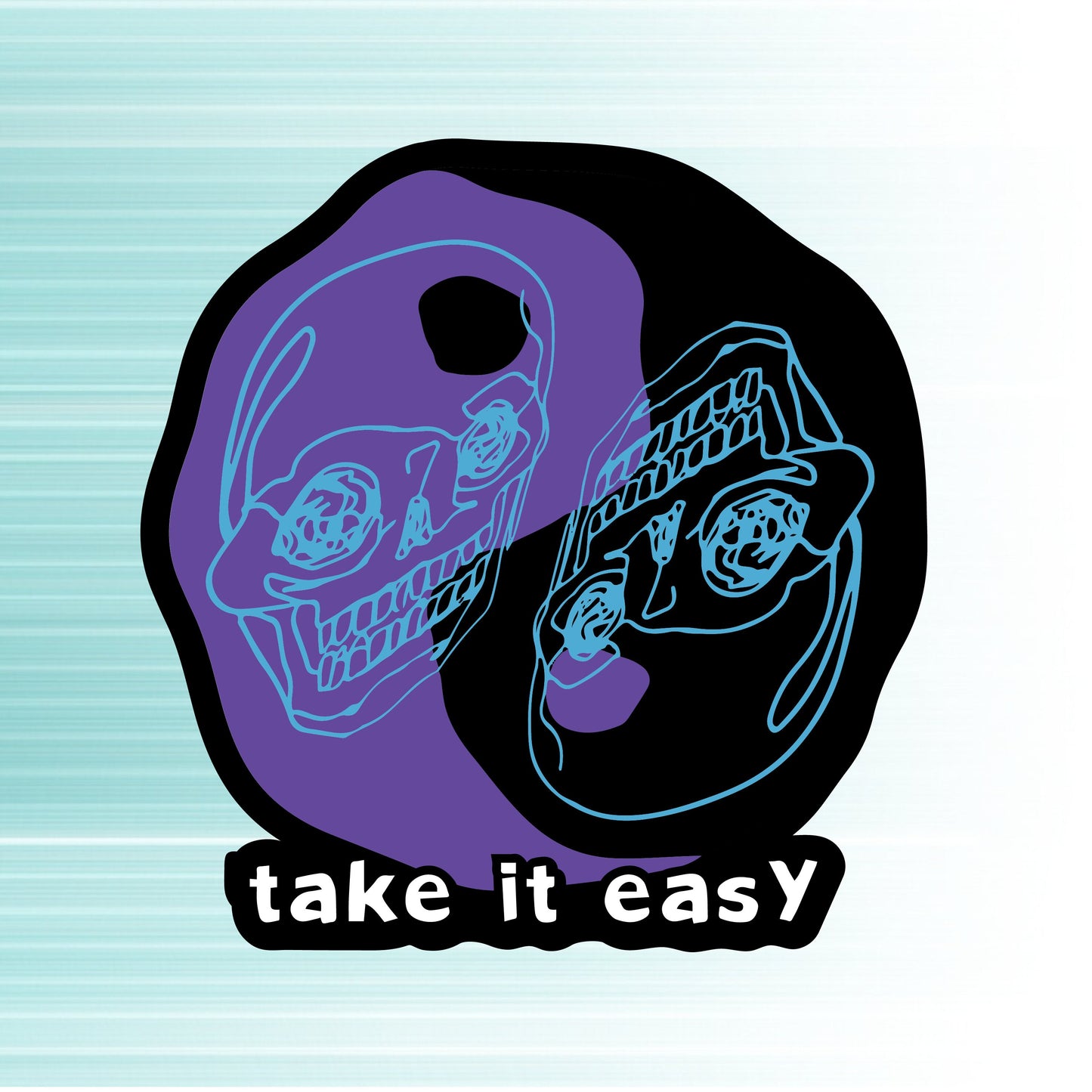 Take It Easy Sticker