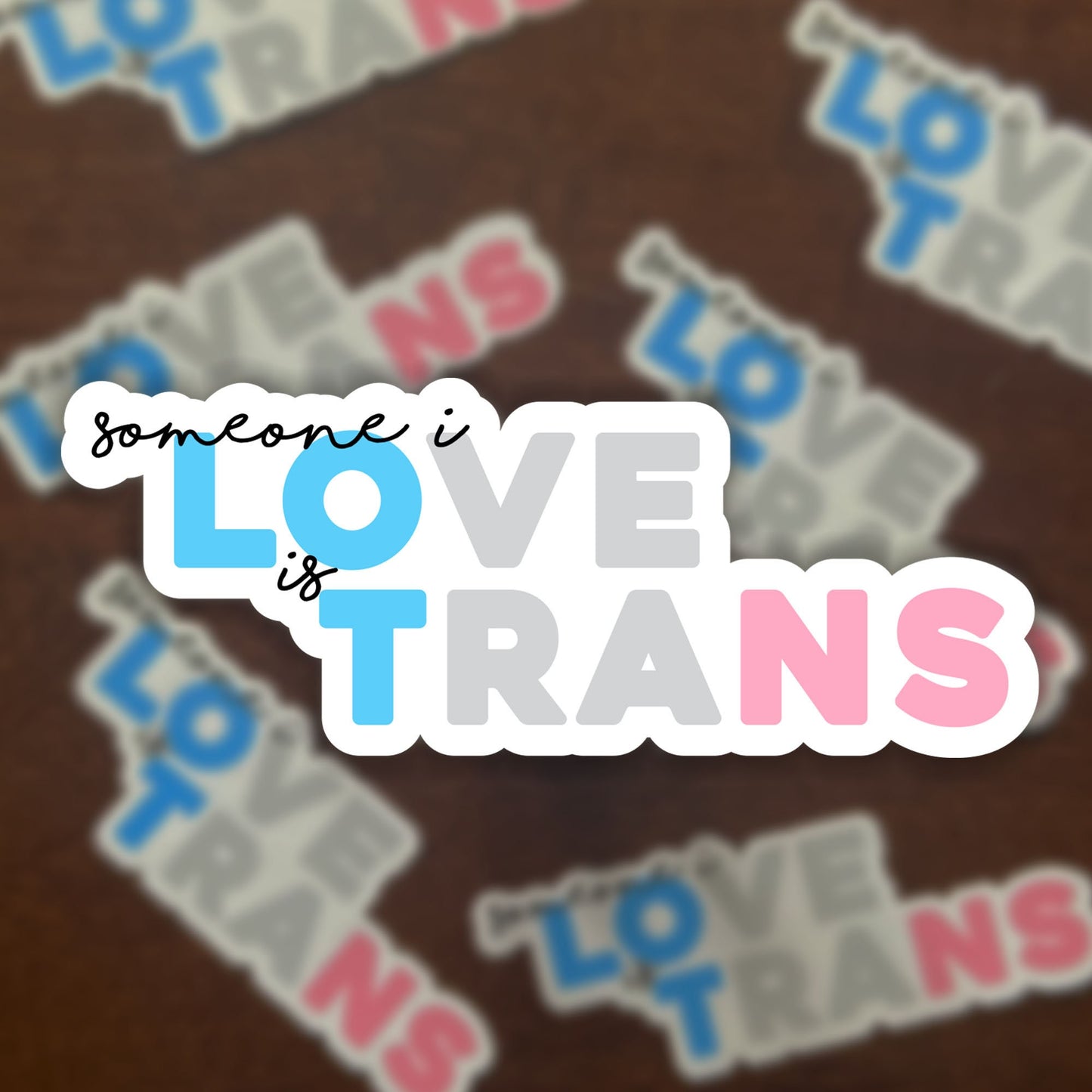 Someone I Love Is Trans Sticker