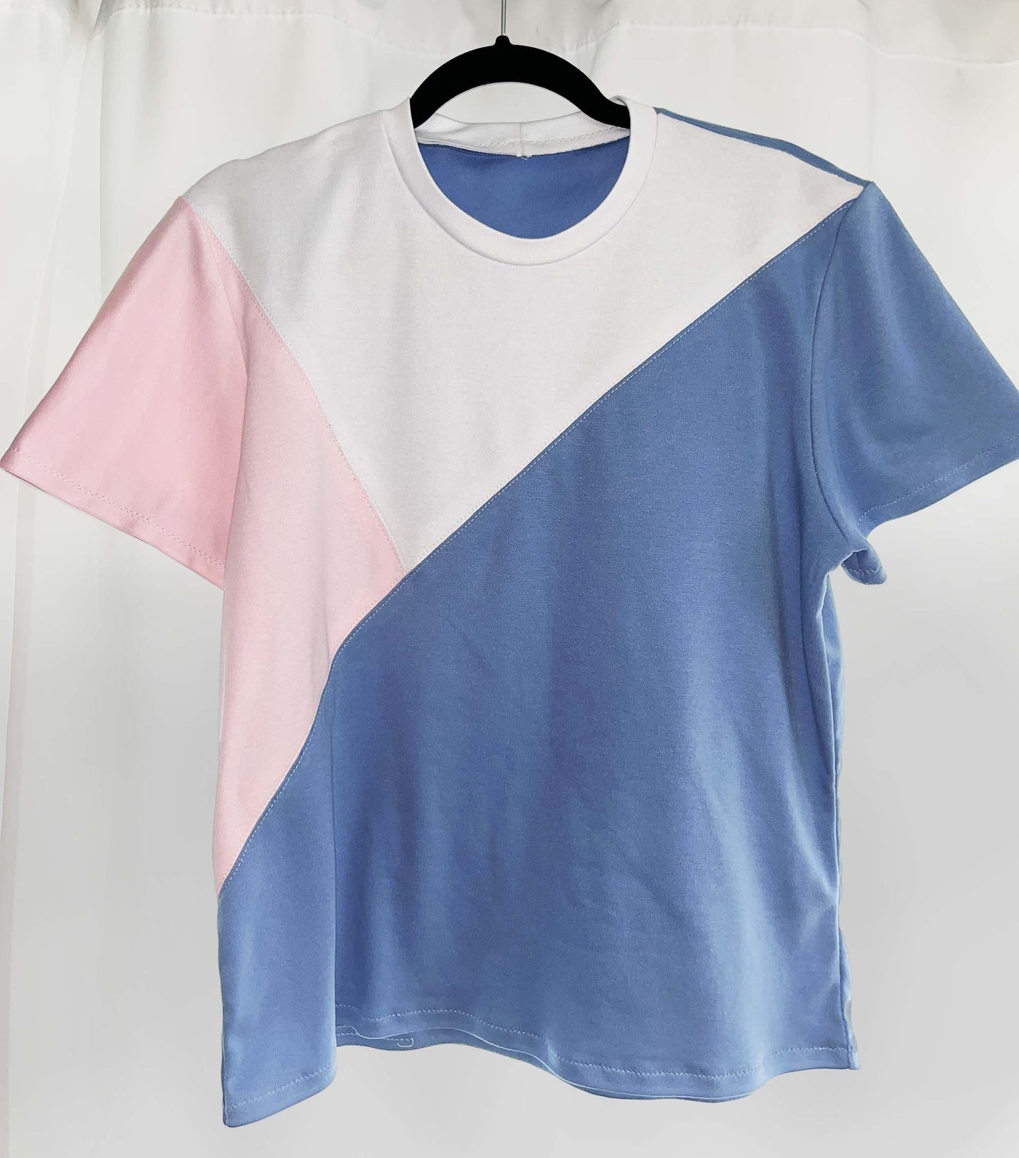 Trans Flag Shirt | Subtle Pride Handmade T-Shirt