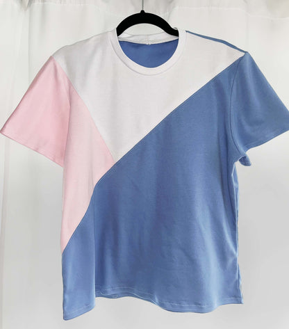 Trans Flag Shirt | Subtle Pride Handmade T-Shirt