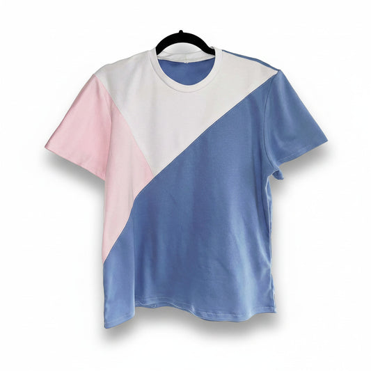 Trans Flag Shirt | Subtle Pride Handmade T-Shirt