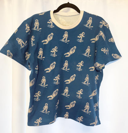 Astronaut T-Shirt | Space Sports Handmade Adult Shirt