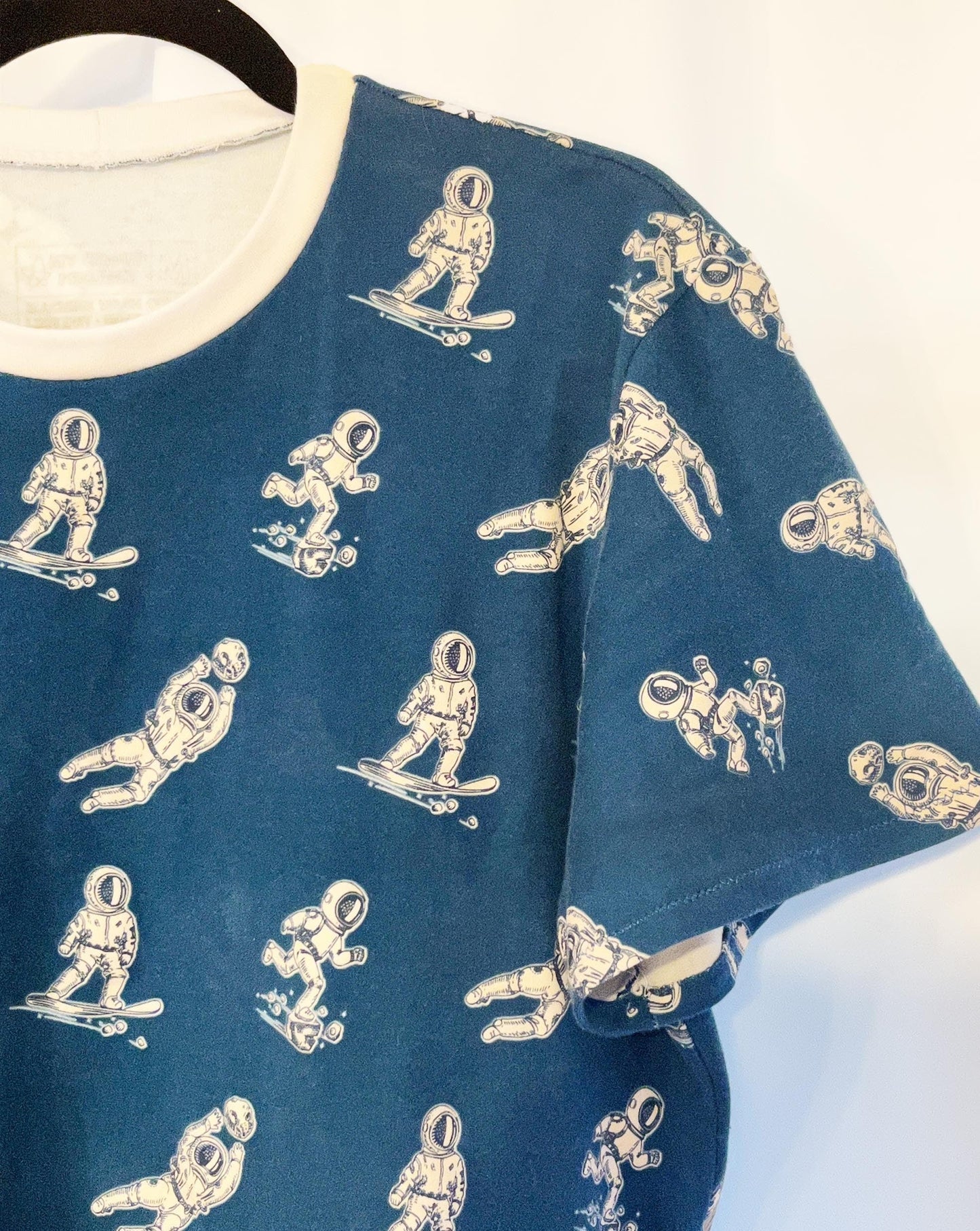 Astronaut T-Shirt | Space Sports Handmade Adult Shirt