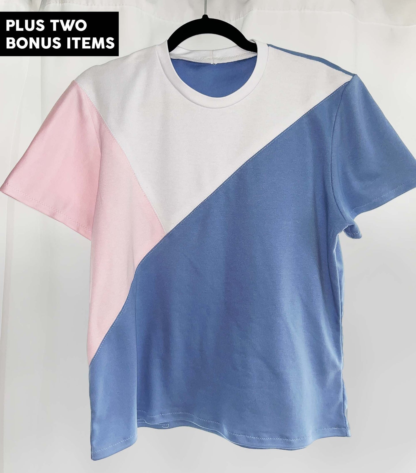 Trans Flag Shirt | Subtle Pride Handmade T-Shirt
